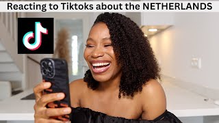 Reacting to Tiktok about the Netherlands - They went offf 🤭