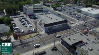 FOR LEASE Magnolia / Whitsett Valley Village, CA Aerial Video