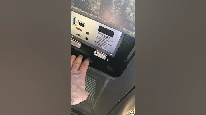 Generator wont crank