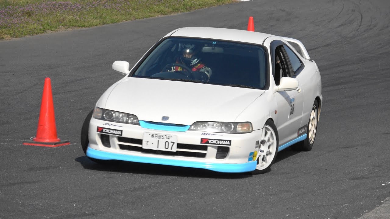 インテグラ タイプR 全開走行～桶川スポーツランド ジムカーナ2018 第2戦