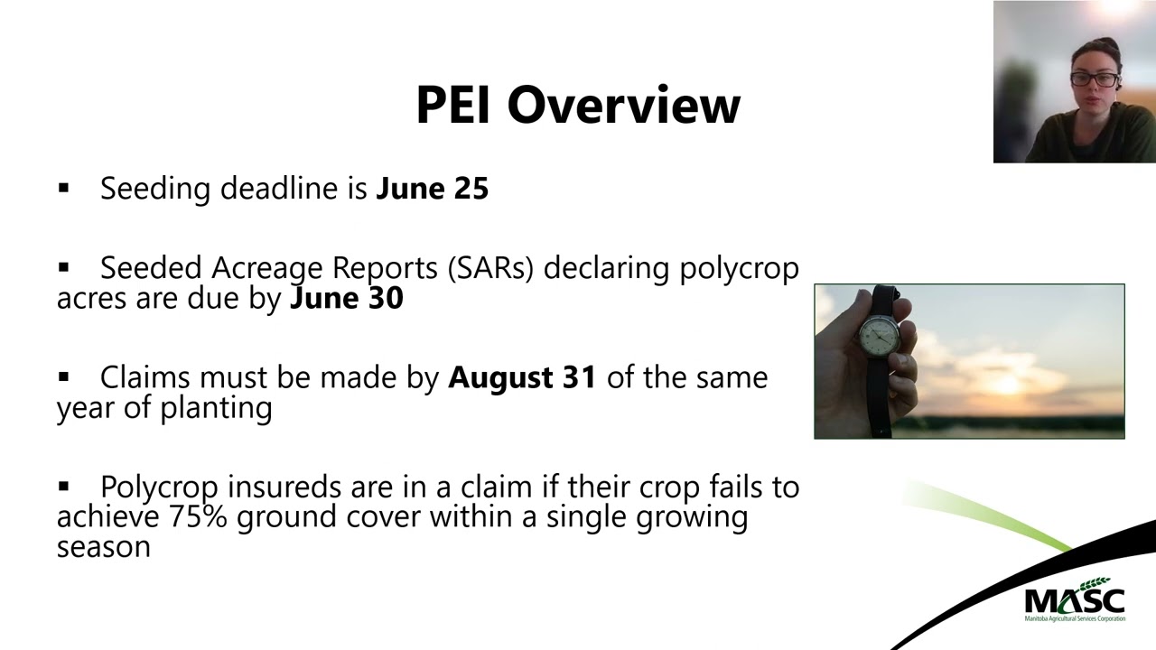 Thumbnail for Explaining Polycrop Establishment Insurance