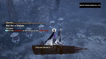 Hat for a statue - Toukiden 2