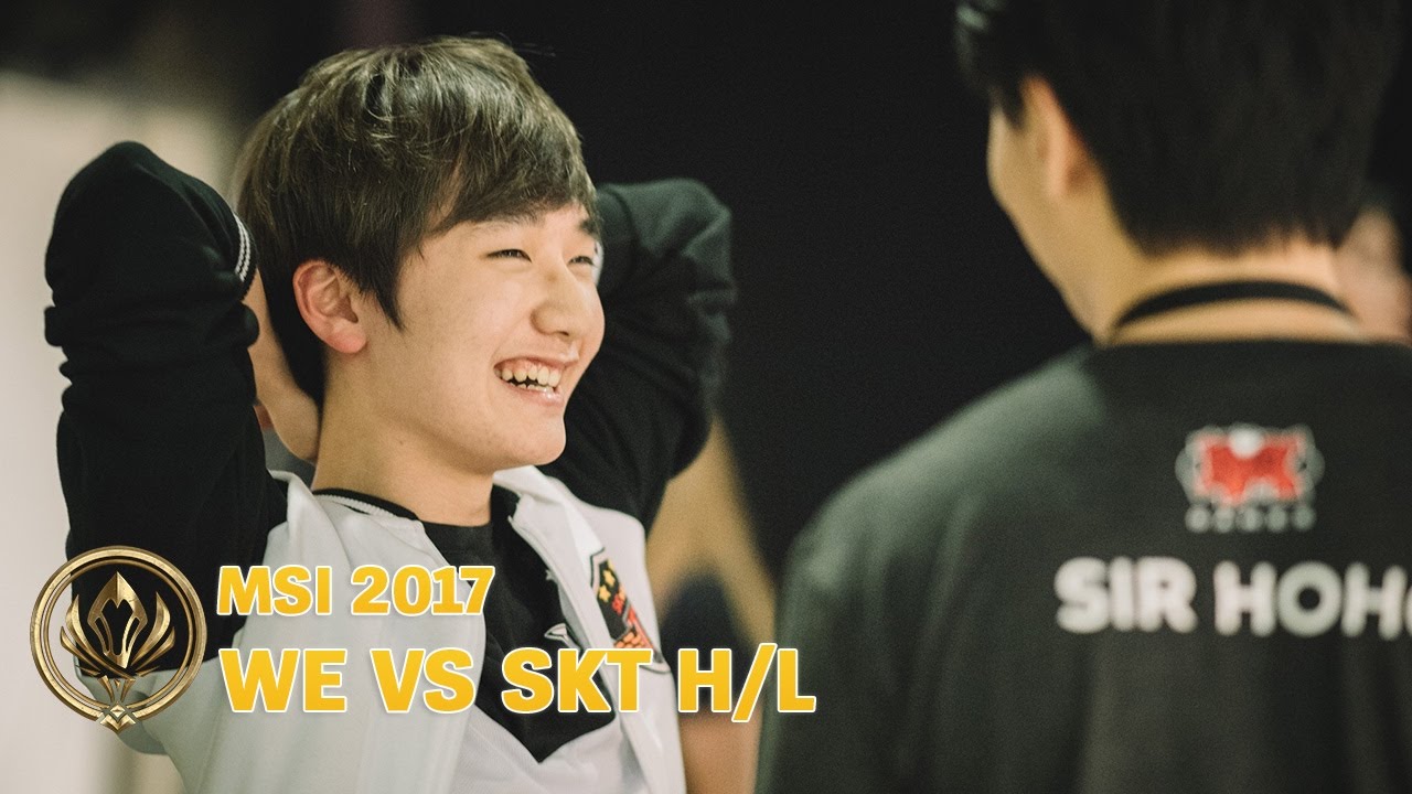 Highlights: Team WE vs SK Telecom T1 - MSI 2017 Vòng Bảng Ngày 2