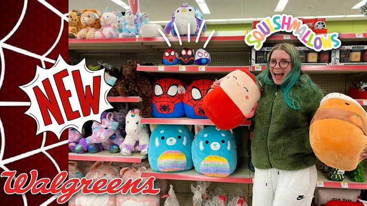 SQUISHMALLOW HUNTING for the *NEW* Spider-Man Squish! | NEW WALGREENS SQUAD FOUND