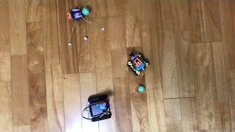 【M5stickC】chasing robots【RoverC and PuppyC】