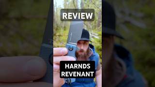 Harnds Revenant Knife With A D2 Tanto Blade - Review In Under 30 Seconds
