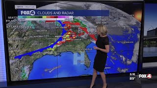 Low rain chances for now