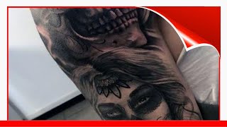 155 Sugar Skull Tattoo Designs With Meaning !