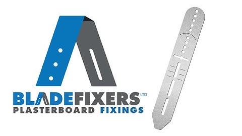Fitting a radiator with the brand new plasterboard fixing - The BladeFixer