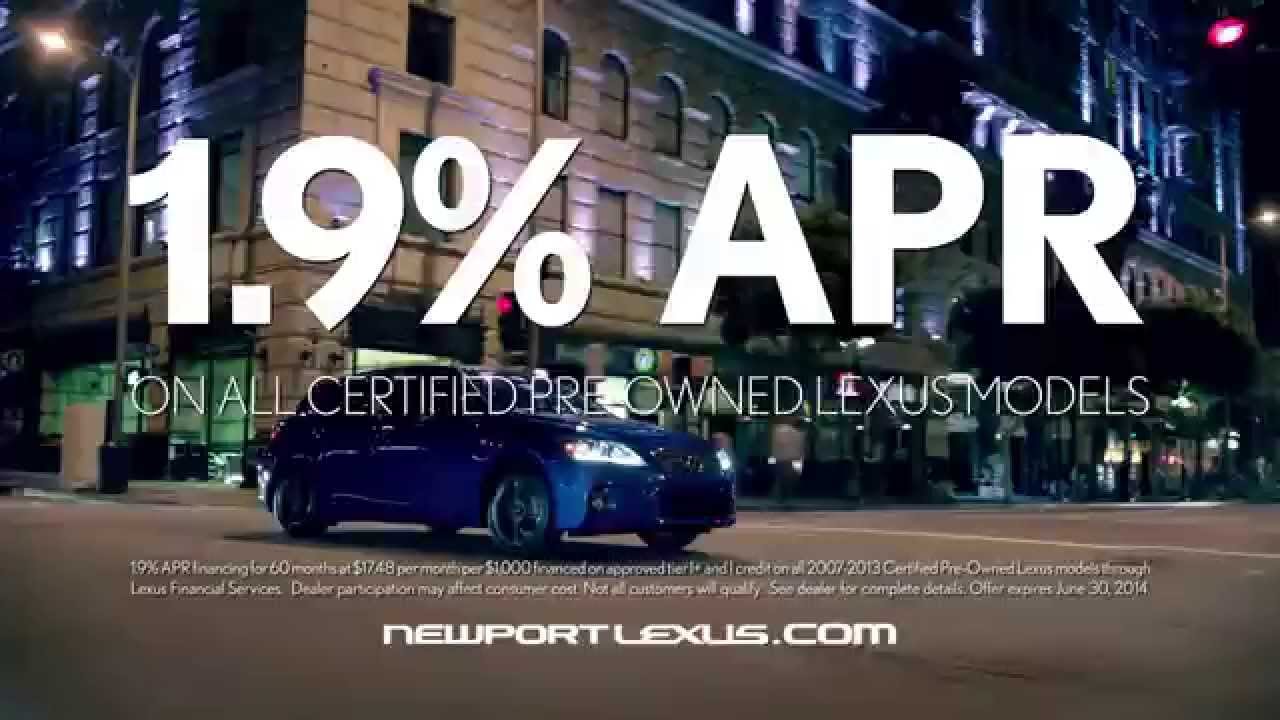 Newport Lexus Certified PreOwned Sales Event YouTube