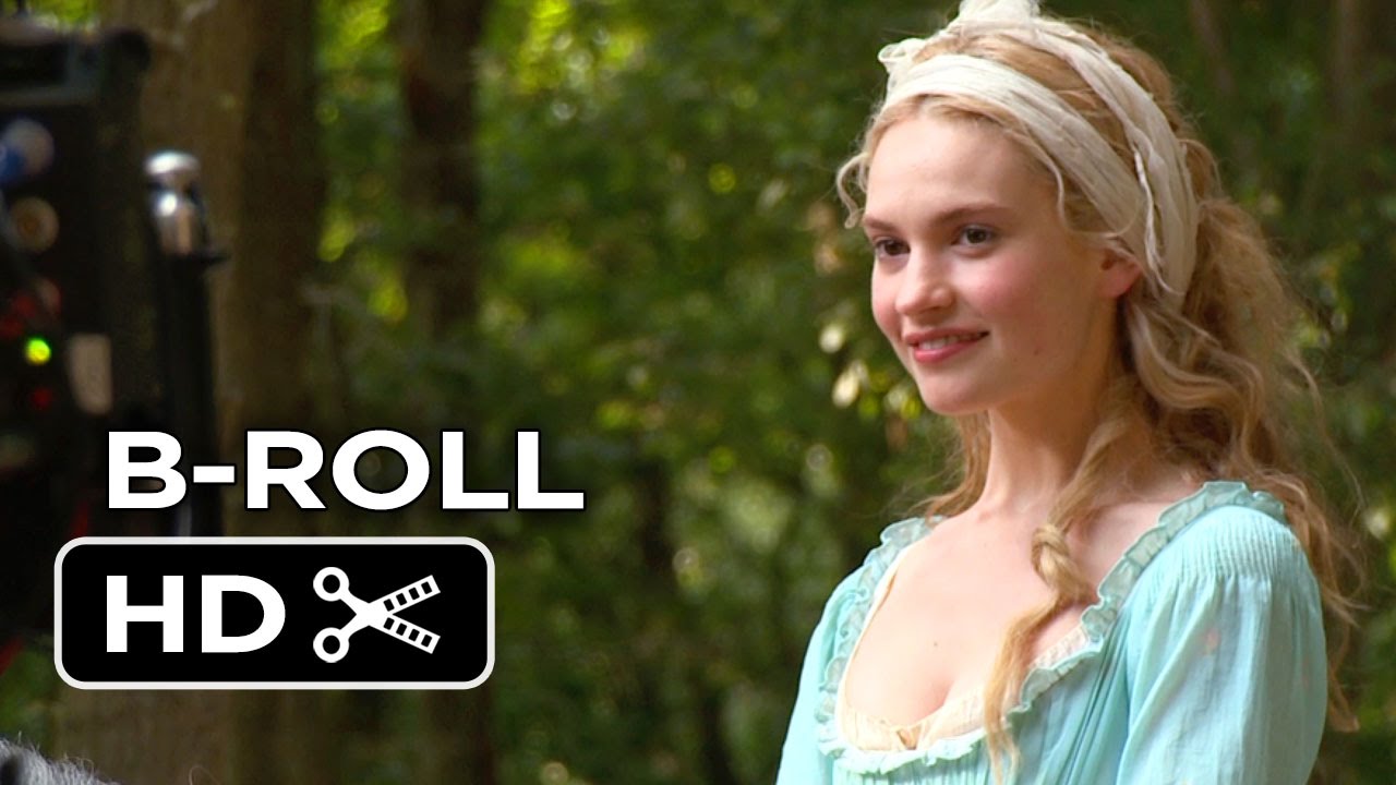 Cinderella B-ROLL (2015) - Lily James, Richard Madden Movie HD 