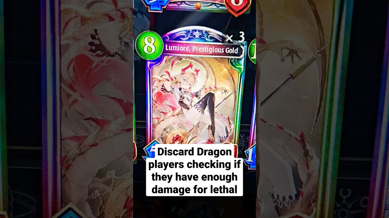 Discard Dragon players checking if they lethal