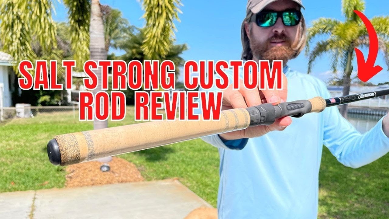 Salt Strong Bull Bay Custom Inshore Spinning Rod Review 