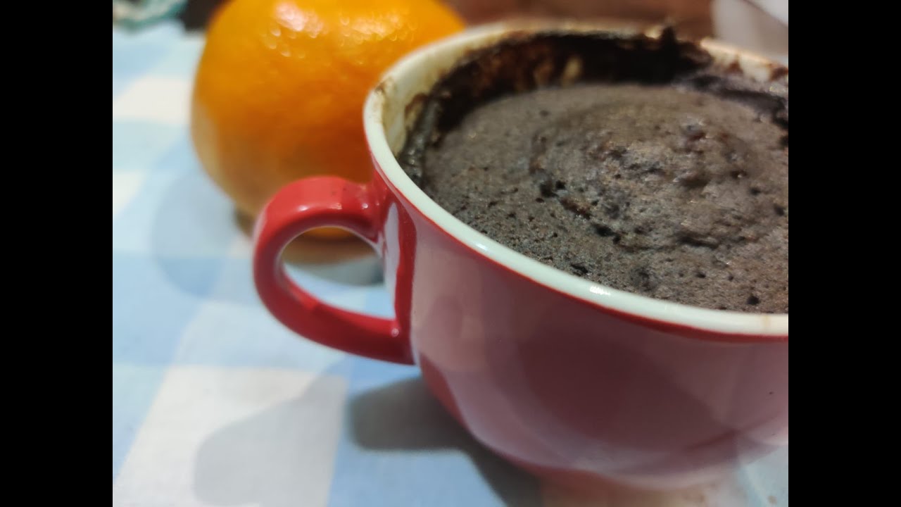 EGGLESS CHOCOLATE ORANGE MUG CAKE - CHRISTMAS 2019 - DESSERT - DEEPALI OHRI | Deepali Ohri