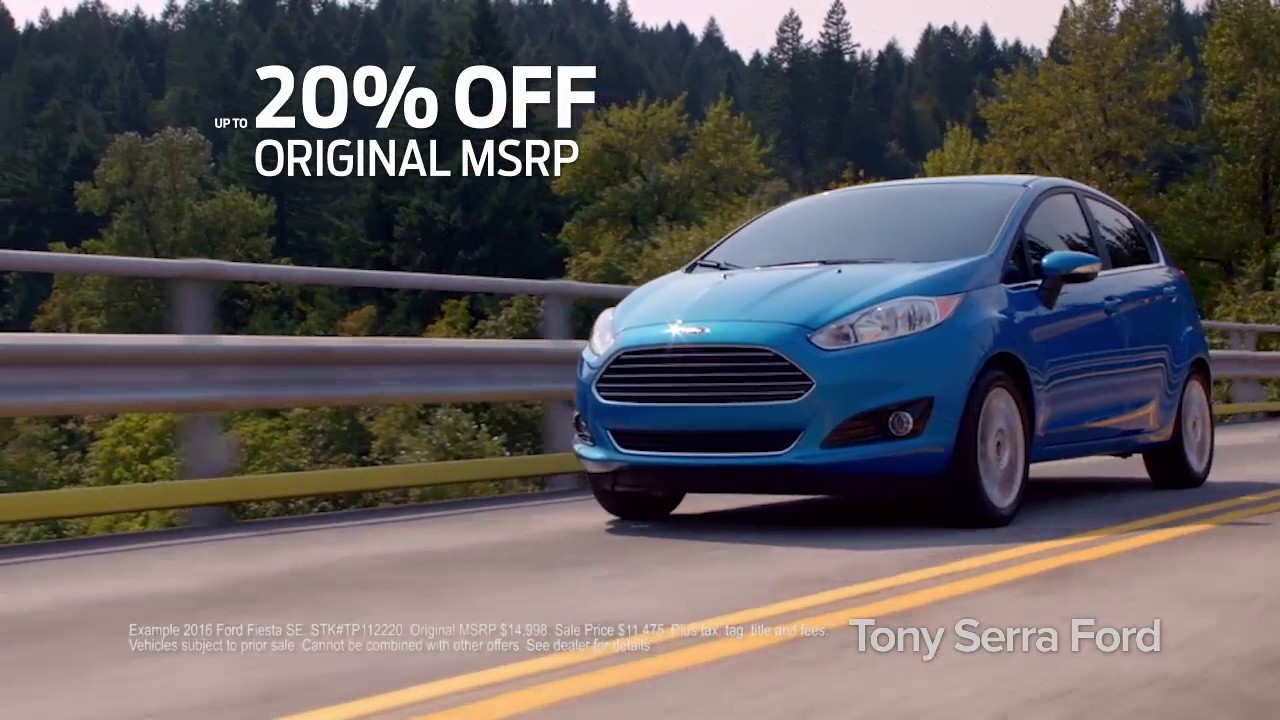 Certified Pre-Owned Fords at Tony Serra Ford