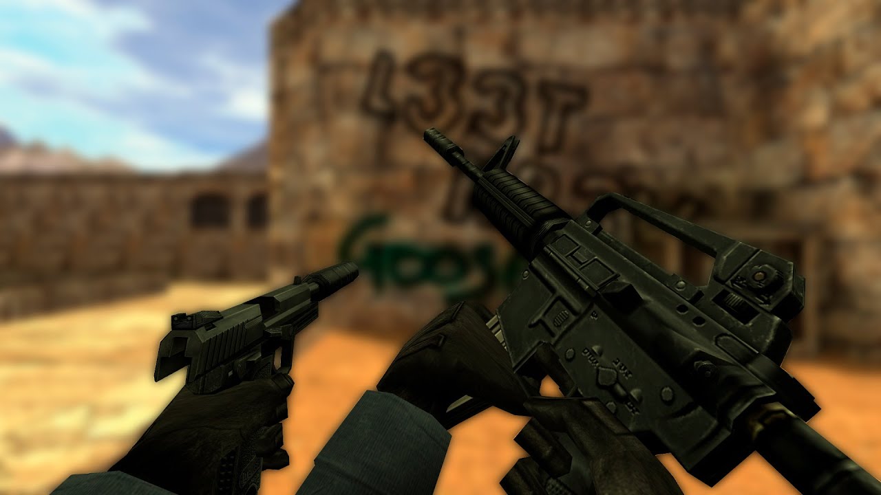 Обновленное HD оружие для Counter-Strike 1.6