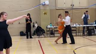 Berkeley Beginners 2022 Bronze Cha Cha Cha Final: Nic & Tammy
