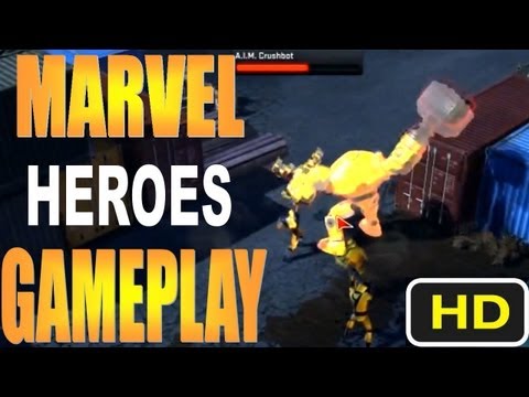 Video: F2P Action Rollenspiel MMO Marvel Heroes Erscheint Im Frühjahr Auf Dem PC