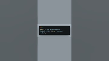 Simplify Your App URLs With TanStack Router #WebDevelopment