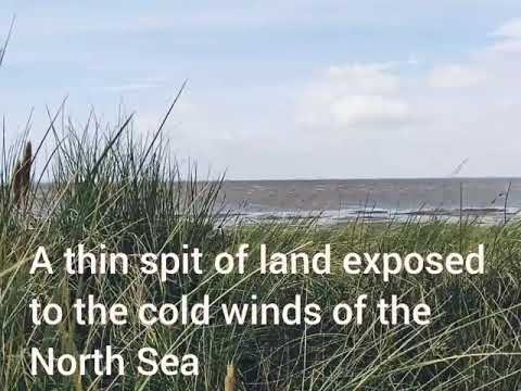 Spurn Point (walking into the wind)