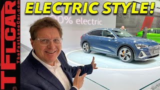 The 2020 Audi e-tron Sportback Is A Sleek \& Stylish Electric Crossover!
