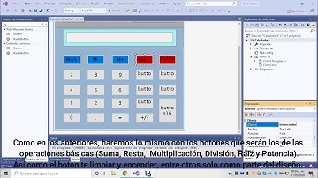 Calculadora en Visual Basic - C# PARTE 1
