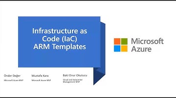 Azure Infrastructure as Code IaC - ARM Templates - TURKISH