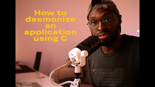 Daemonize a process using the C programming language