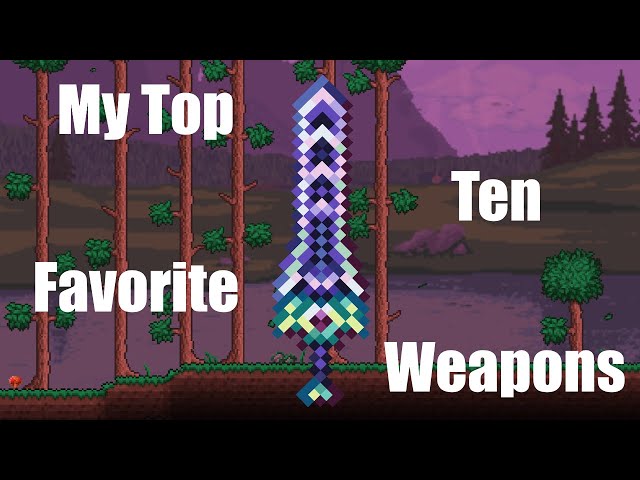 Weapons /bosses - terraria