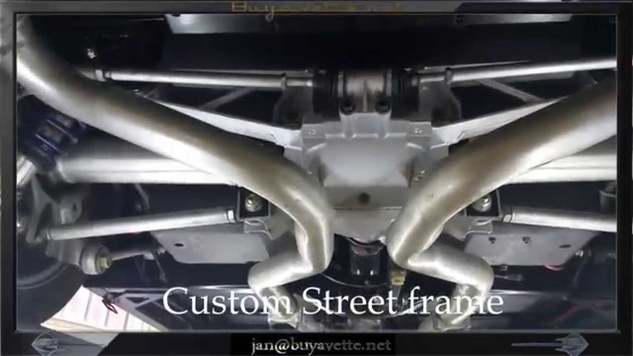 1966 Corvette Custom Frame C4 LT1 Convertible - YouTube