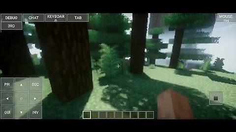 Testing RTX SHADER S in [pojav launcher]