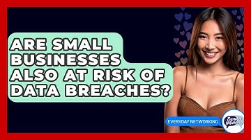 Are Small Businesses Also At Risk Of Data Breaches? - Everyday-Networking