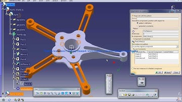 Catia V5 Powerful Tricks #135|Assembly Design|Reuse Pattern without generated constraint