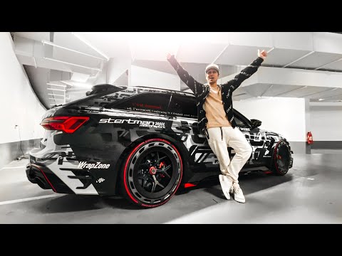 Video: El Audi RS6 Wagon Del Esquiador Profesional Jon Olsson Produce 725 Caballos De Fuerza