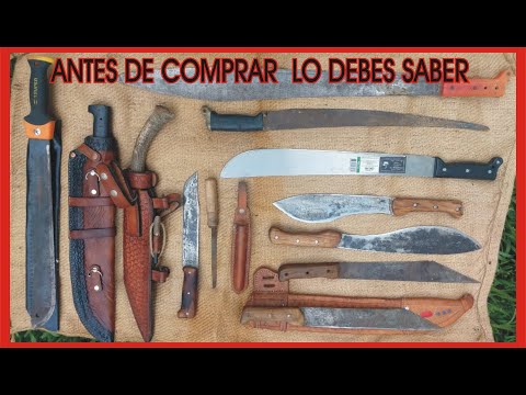Video: Cuchillo de machete de bricolaje: características, especificaciones y reseñas