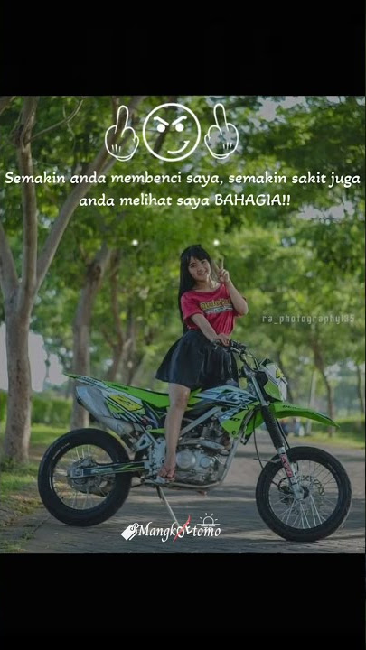 Story wa || cewek Supermoto 😍