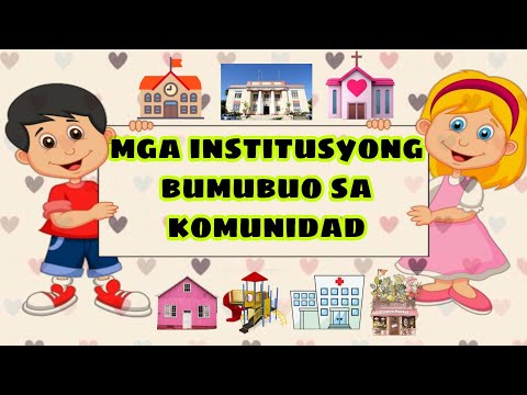 Video: Mga Institusyong Panlipunan: Mga Halimbawa At Istraktura