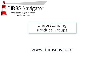 Understanding DIBBS Navigator Product Groups