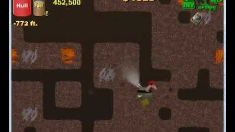 Timelapse 039 - Motherload Goldium 1 at quadruple speed