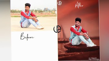 How to edit Like Aslam Momz | Magical Effect 2k18 |  in photoshop cc & cs6 |  V2 Designs