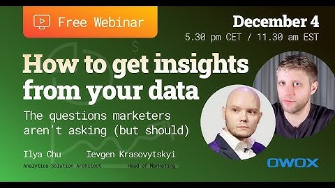 How to Get Insights from Your Data - The Questions Marketers aren