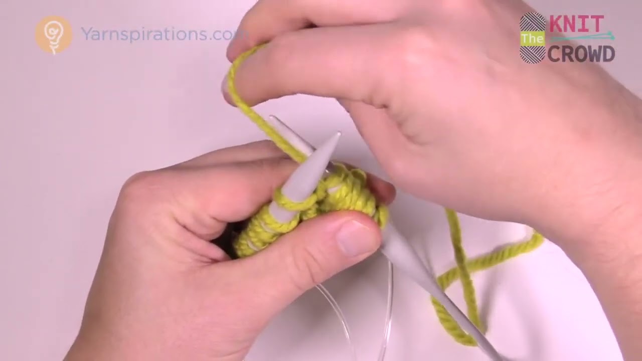 What is Knit 1, Purl 1, Knit 1 into Same Stitch with Knitting