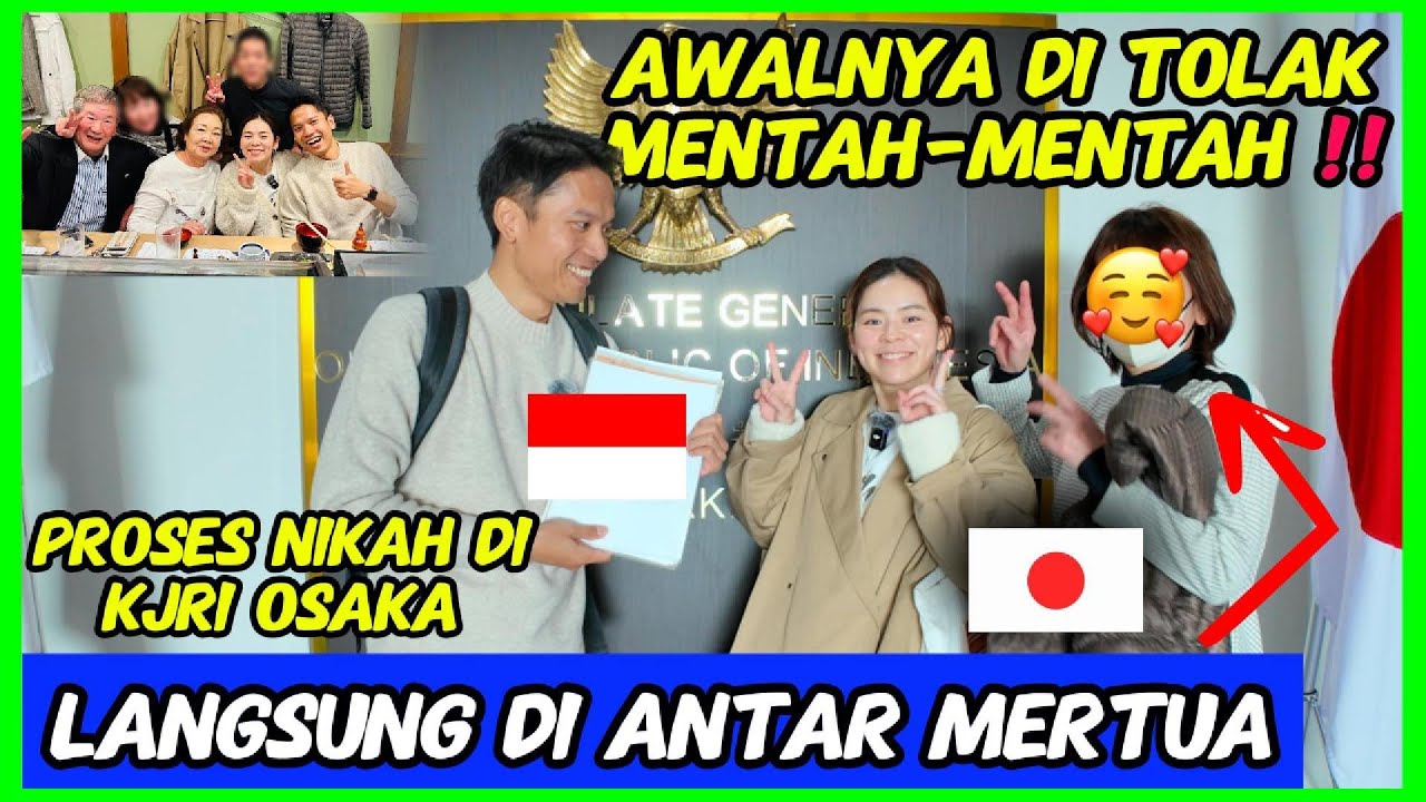 HAMPIR GAGAL NIKAH‼️TERHARU MERTUA JEPANG SEBAIK INI