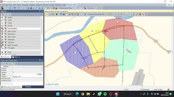 TUTORIAL PTV VISUM (Membuat Node, Link, conector, dan matriks)