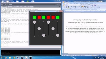 Audio data Representation