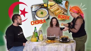 J'IRAI CUISINER CHEZ VOUS EN ALGÉRIE 🇩🇿 Chorba Beida & Borek - Claire