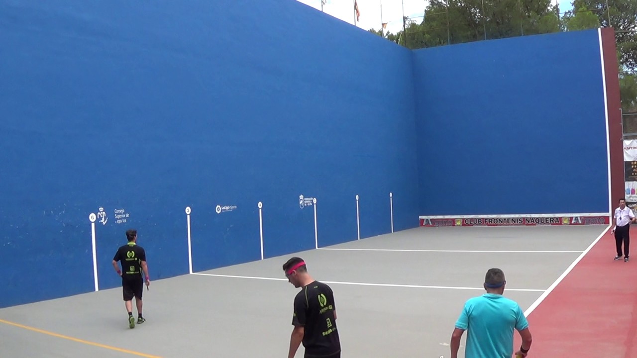 Final  Copa Frontenis 2º  Portacoeli Rober y Víctor Molina vs Incusa silla David Oliver y Ranfy
