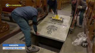 Otevření Hrobky V Kostele Sv. Vavřince