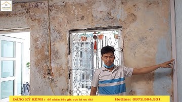 3 Nguyên Nhân Chính Dẫn Đến Tường Nhà Bị Ẩm Mốc Bong Tróc | Trang Trí Nội Thất 3D