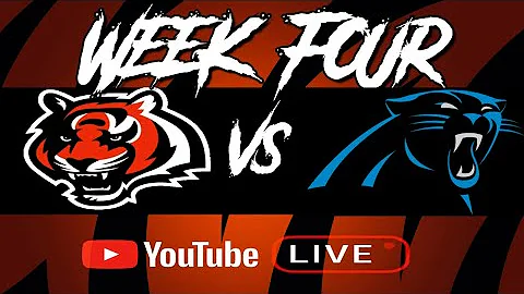 Watch the video about 🔴CINCINNATI BENGALS v CAROLINA PANTHERS WATCH PARTY LIVE 🔴